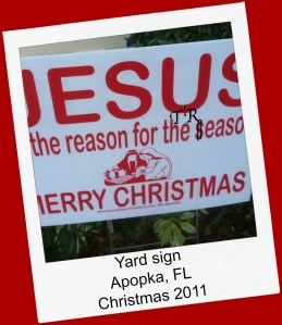 2Jesus Placard